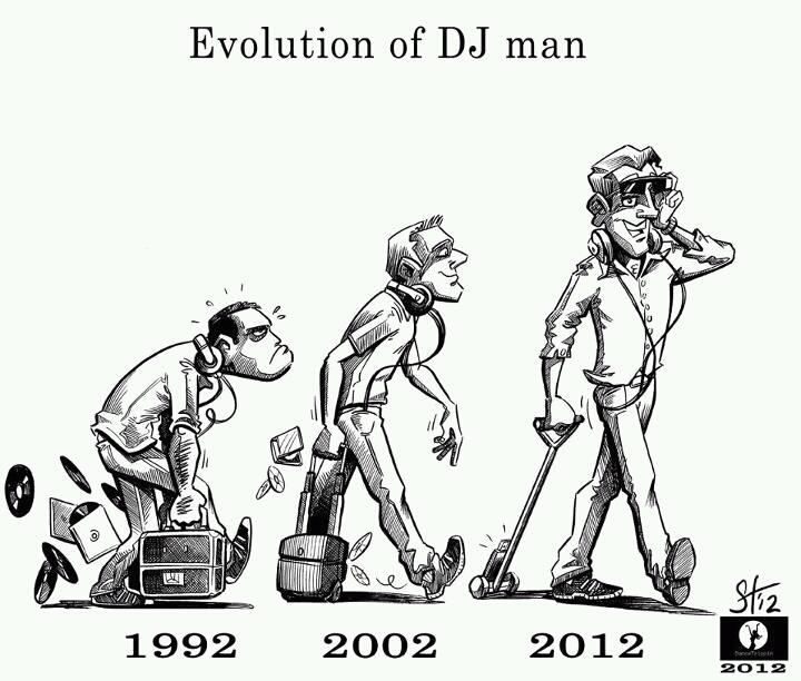 Evolutions of DJ Man